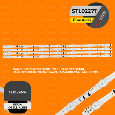 SAMSUNG 2014SVS32HD_3228_07_REV1.1 LM41-00041K Tv Led Bar